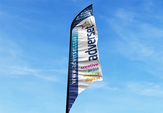 4m Feather Flag