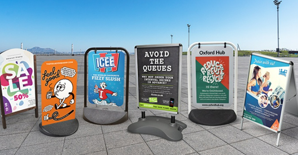 Event pavement signs