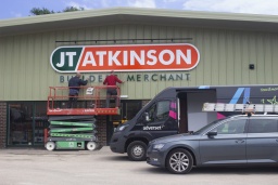 Signage project for JT Atkinson's new Scarborough branch