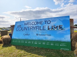 Signage production for BBC Countryfile Live at Castle Howard