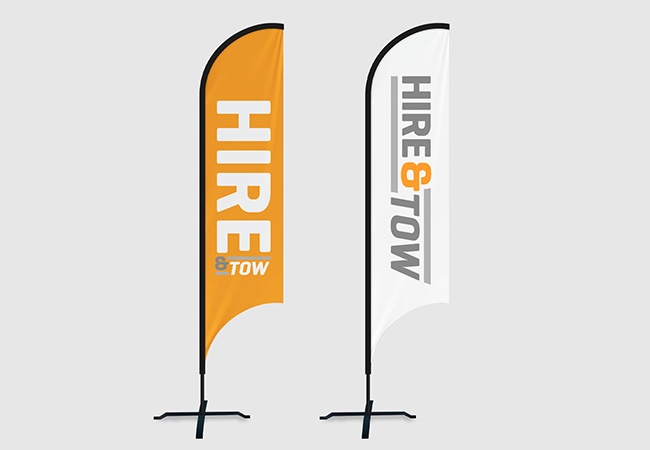 3.2m Feather Flag