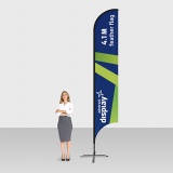 4.1 Metre Feather Flag