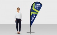 2.1m Teardrop Flag