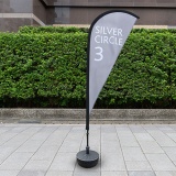 Our outdoor printed flags are great for races & marathons