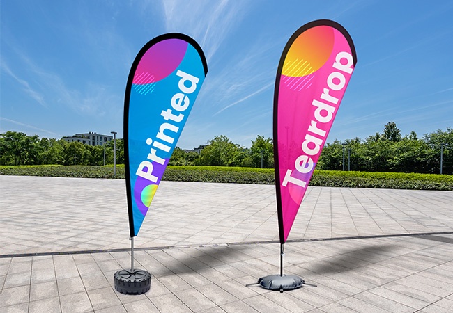2.1m Teardrop Flag