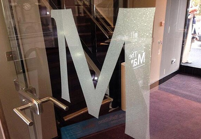 Frosted Window Vinyl Graphics