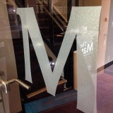 Frosted Window Vinyl Graphics