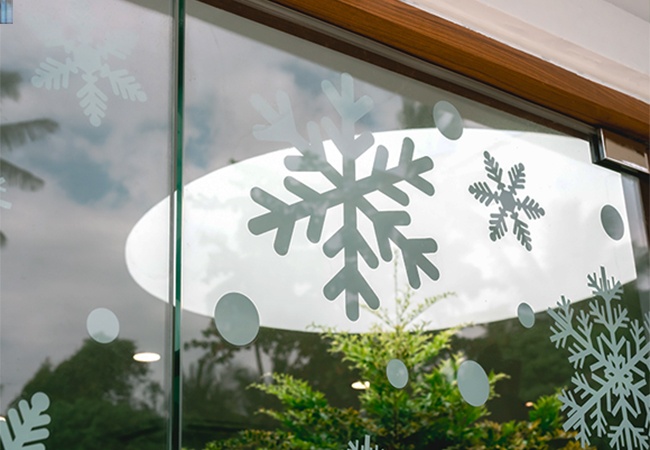 Frosted Window Vinyl Graphics