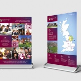 small pull up display banners