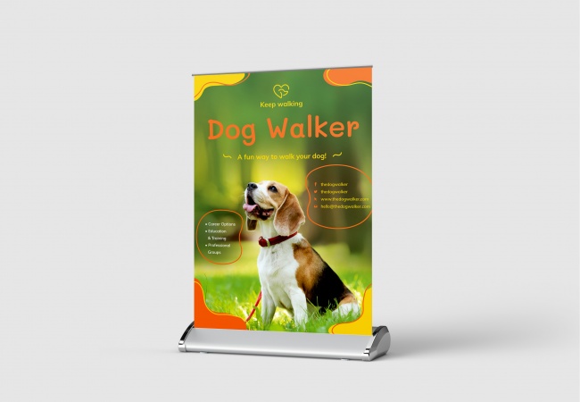 table top roll up banner