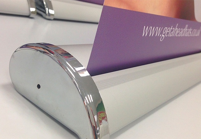 Mini Pull-up Banner Stand