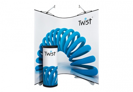 Twist Display Stand 3-Panel Kit