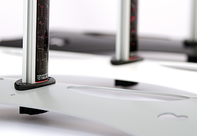 Twist Display Stand 4-Panel Kit