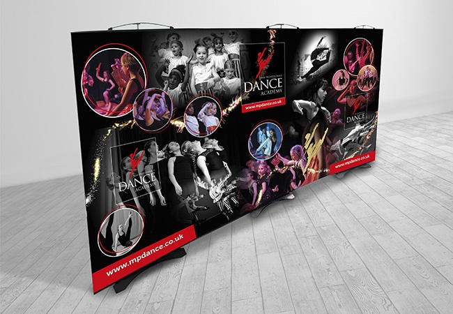 Twist Display Stand 5-Panel Kit