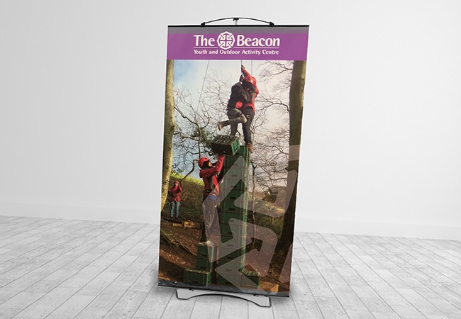 Twist Display Stand Single Panel Unit