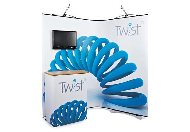 Twist Display Stand TV Media Unit