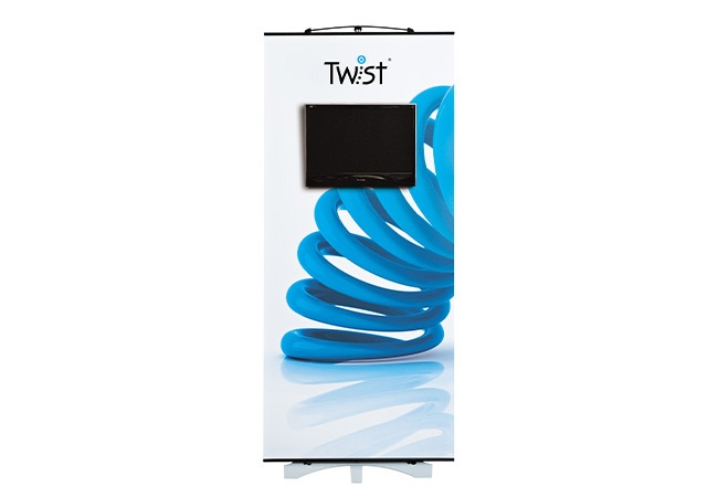 Twist Display Stand TV Media Unit