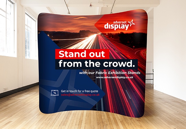 'The Arc' Fabric Exhibition Stand