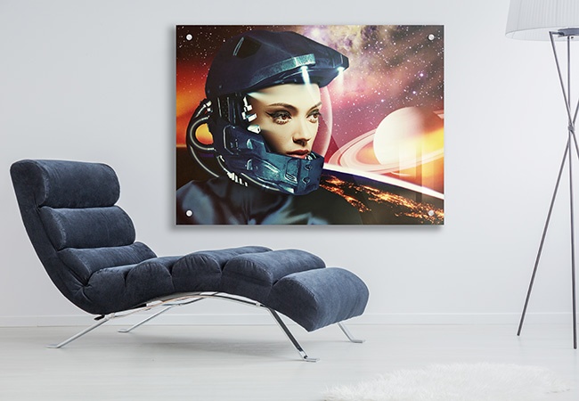 Landscape Acrylic Wall Art with Square Corners