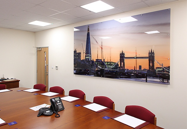 Landscape Acrylic Wall Art with Square Corners