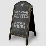 Wooden A-Board