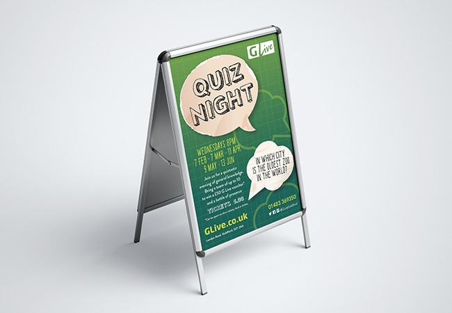Poster 'A' Board
