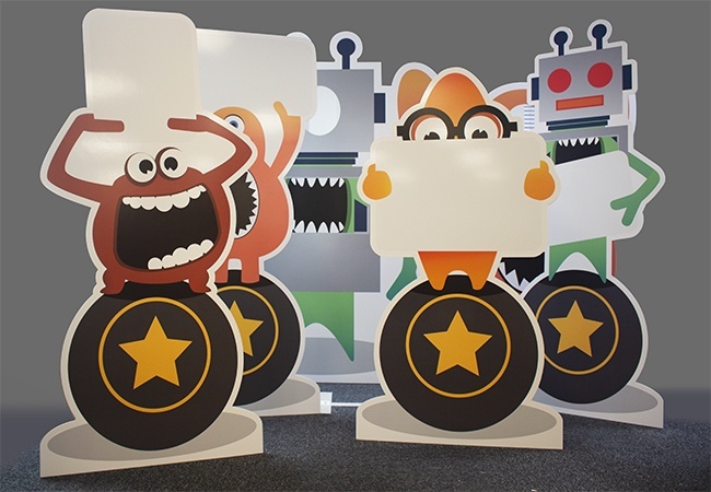ECONOMY Life size Cut-out Standees