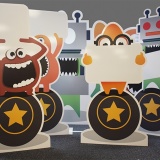 ECONOMY Life size Cut-out Standees