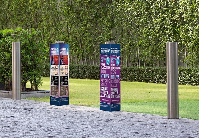 Printed Bollard Covers