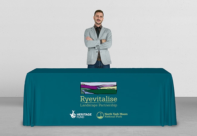 printed table runner
