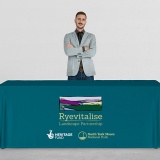 printed table runner