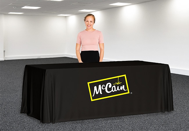 logo table runner