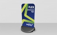 Flex Pavement Sign