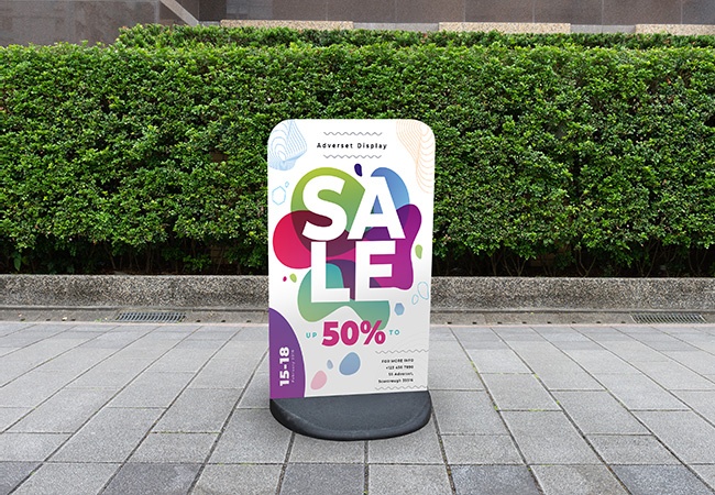 Flex Pavement Sign