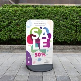 Flex Pavement Sign
