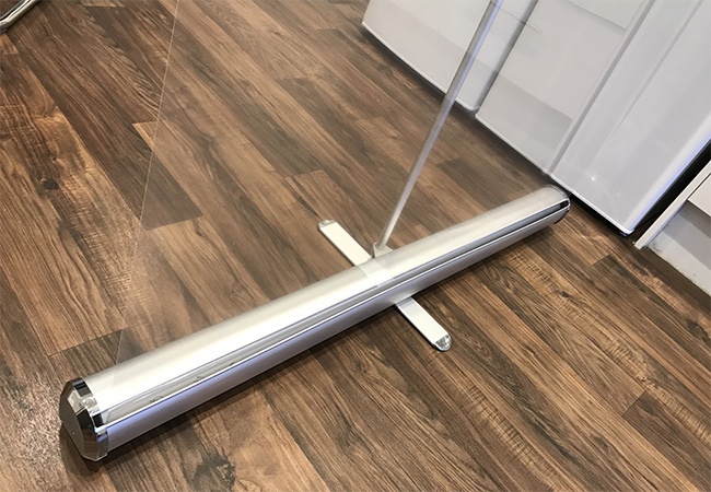 Clear Roller Banner
