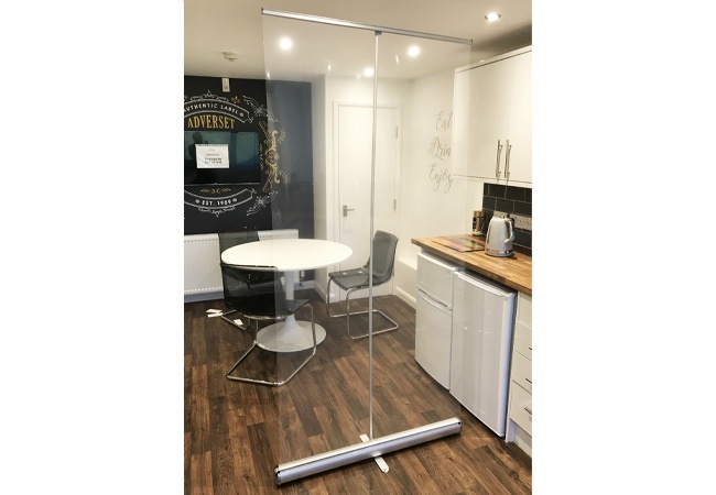 Clear Roller Banner