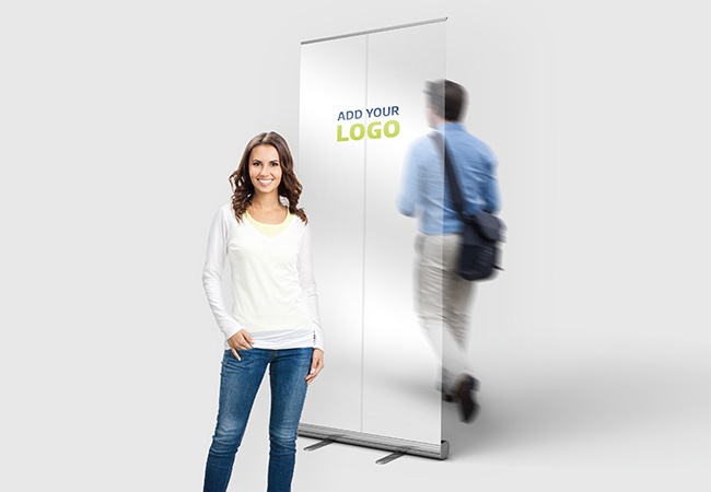 Clear Roller Banner