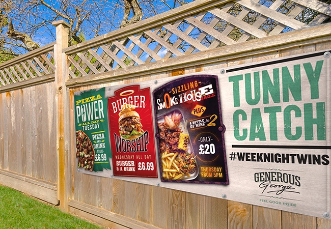 8 x 3 ft Vinyl Banners
