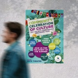 A2 poster printing display