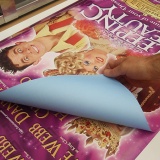 HP360 latex A2 poster production