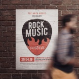 A1 poster printing display