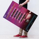 HP360 latex A1 poster production