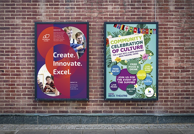 A0 poster printing for bus shelters