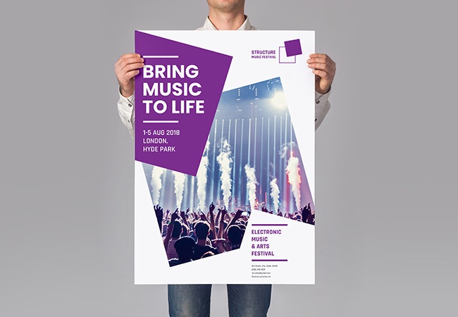 A0 poster printing for retail
