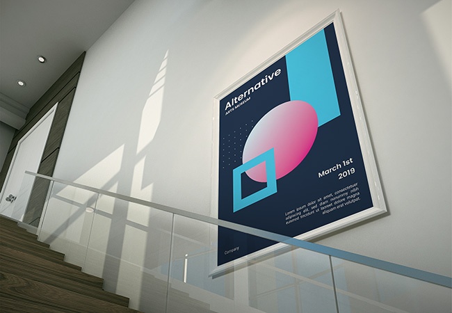 HP360 latex A0 poster printing