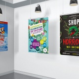 Double crown poster display
