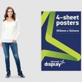 4 sheet poster printing