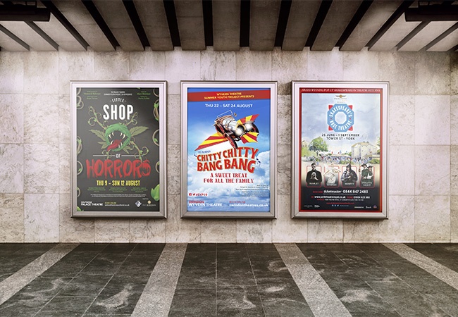 4-sheet poster printing for retail