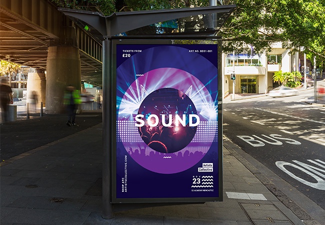6-sheet poster printing for promotion